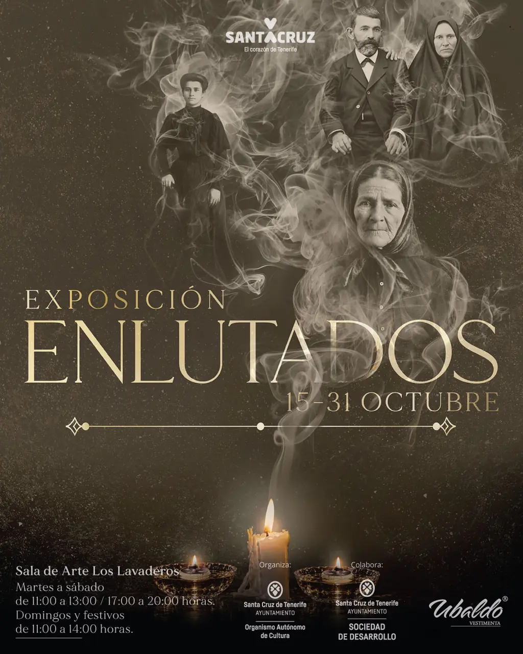 EXPOSICIÓN ENLUTADOS — Exposiciones y Museos en Santa Cruz de Tenerife, Tenerife