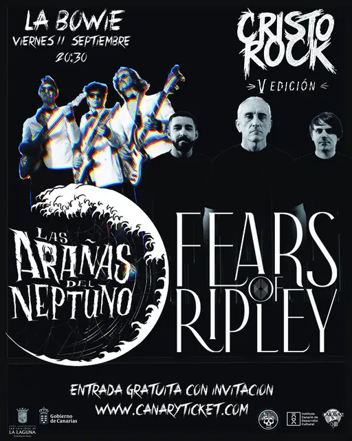 FEARS OF RIPLEY + LAS ARAÑAS DEL NEPTUNO — Music in San Cristóbal de La Laguna, Tenerife