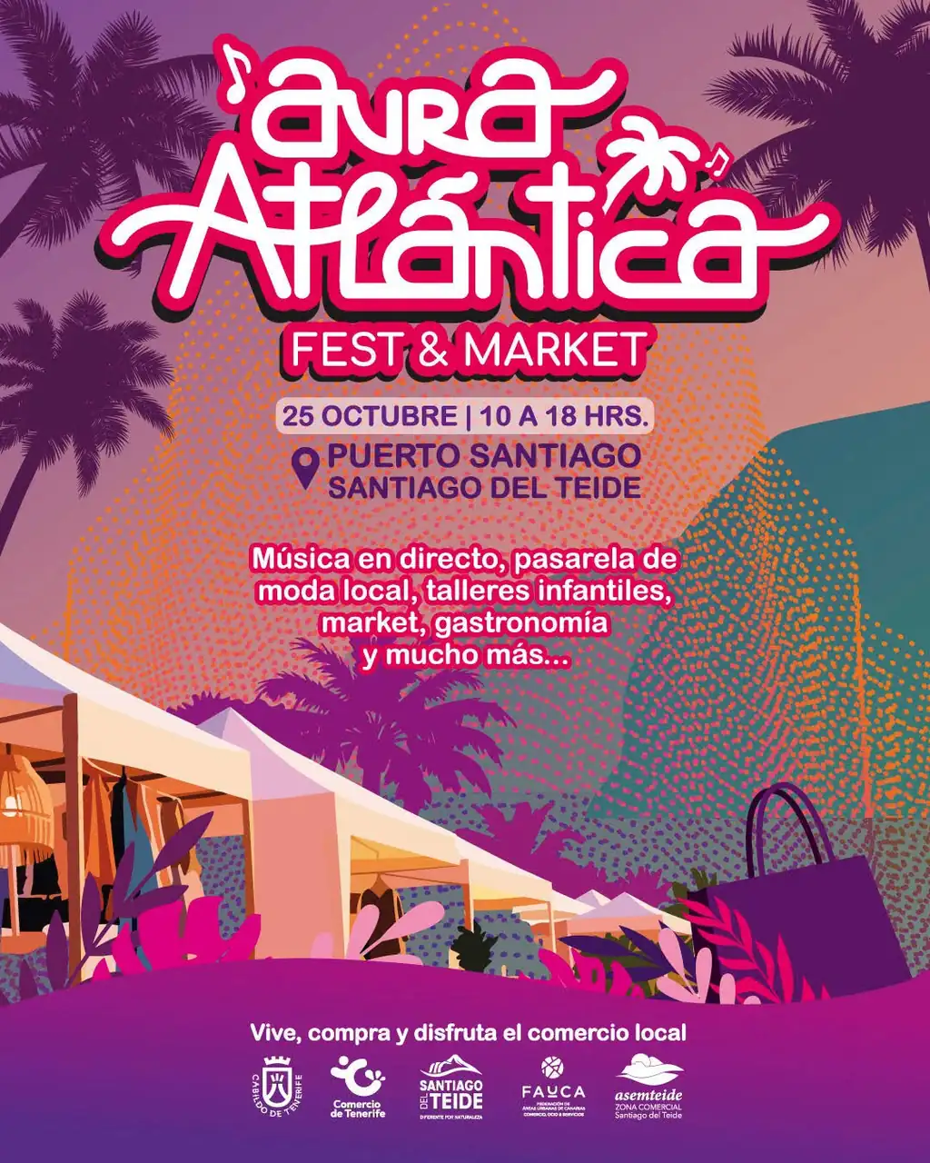 Fest&Market Aura Atlántica — Mercadillos y Ferias en Santiago del Teide, Tenerife