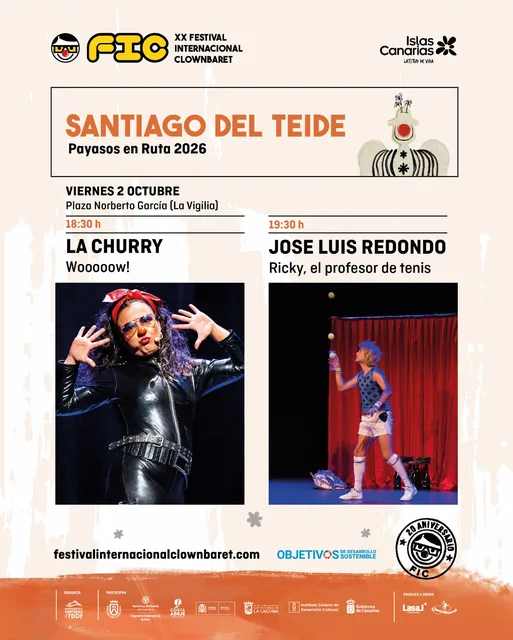 Festival Internacional Clownbaret — Teatro y Danza en Santiago del Teide, Tenerife