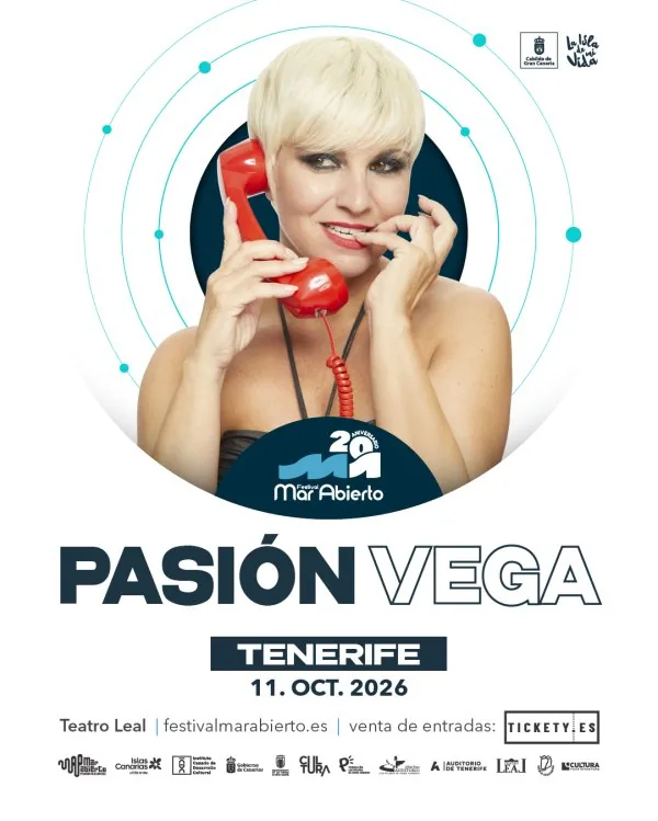 Festival Mar Abierto - Pasión Vega — Música en San Cristóbal de La Laguna, Tenerife