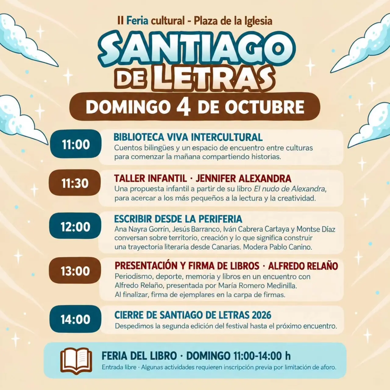 Festival Santiago de Letras 2026 — Workshops & Training in Santiago del Teide, Tenerife