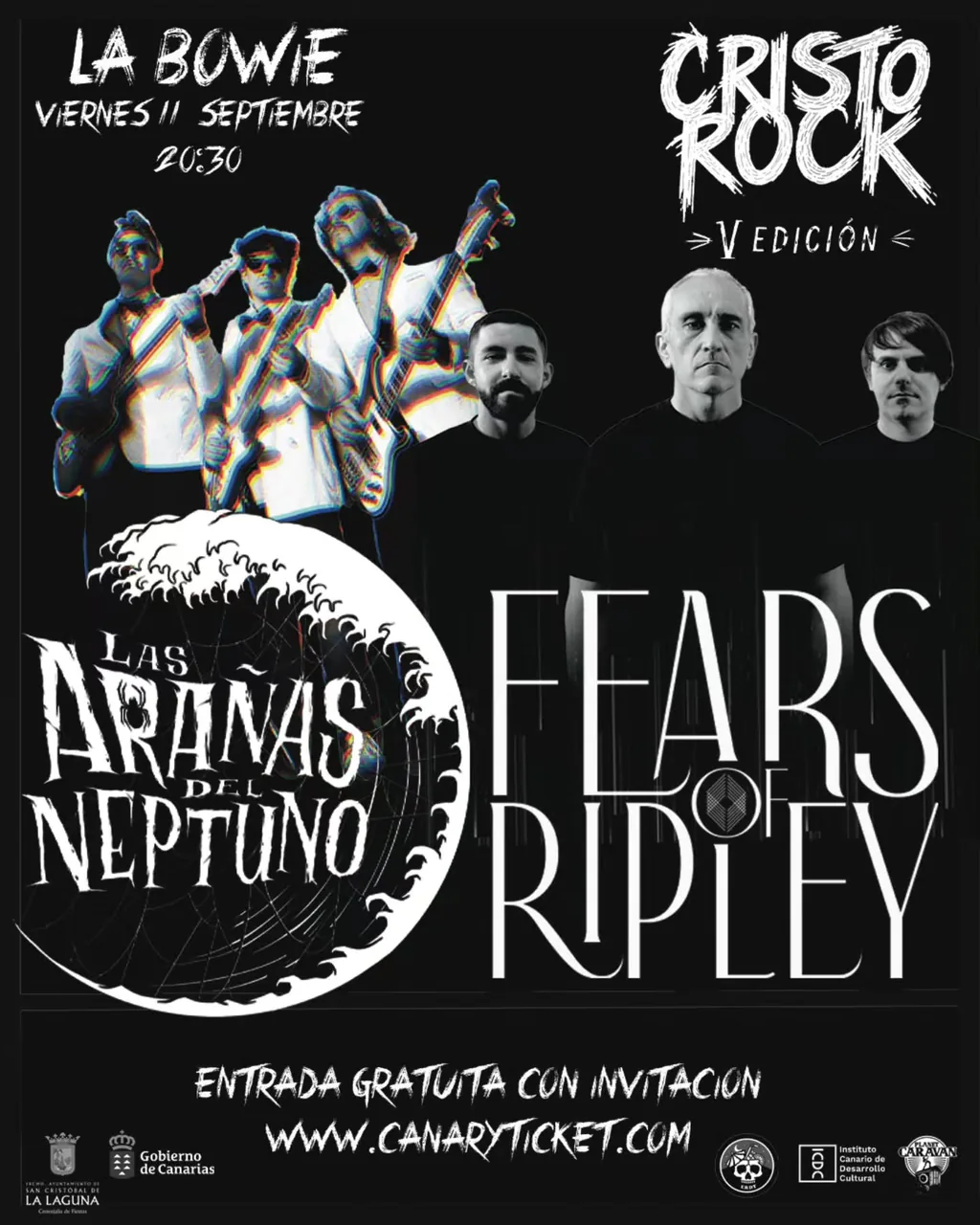 Cristo Rock 5th Edition Launch Concert Party — Music in San Cristóbal de La Laguna, Tenerife