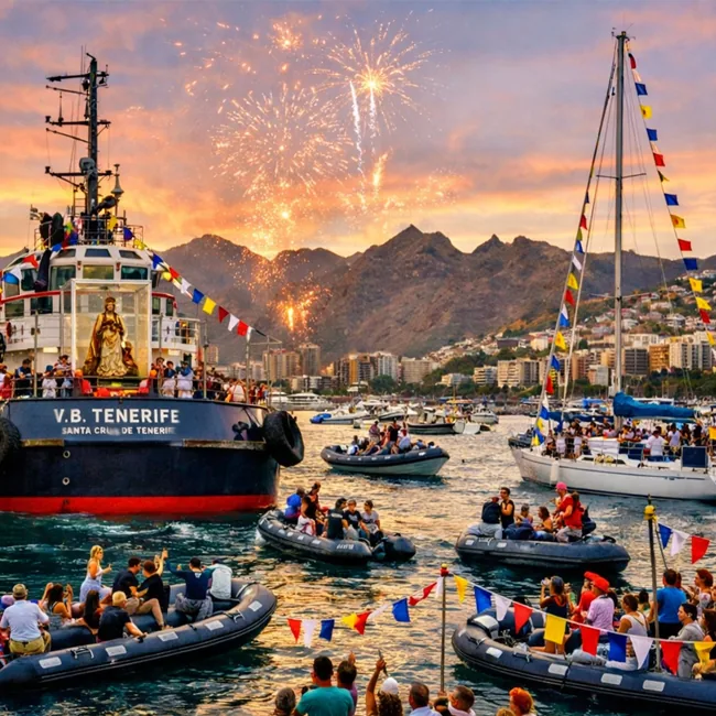 Fiestas del Carmen 2026 en Santa Cruz de Tenerife — Fiestas tradicionales / Romerías en Santa Cruz de Tenerife, Tenerife