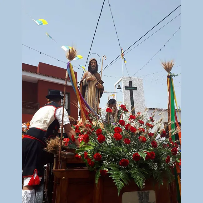 Fiestas en honor a San Antonio Abad 2026 en El Portezuelo, Tegueste — Fiestas tradicionales / Romerías en San Cristóbal de La Laguna, Tenerife