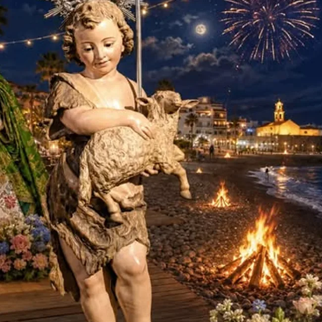 Fiestas en honor a San Juan Bautista en La Caleta de Interián — Fiestas tradicionales / Romerías en Los Silos, Tenerife