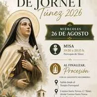 Festivities in Honour of Santa Teresa de Jornet in Túnez - 2026 — Traditional Festivities in Arona, Tenerife