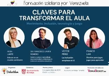 FILA 0 - Claves Para Transformar el Aula: Movimiento, Inclusión, Tecnología y Juego en Tenerife — Talleres y Formación en Santa Cruz de Tenerife, Tenerife