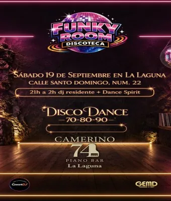 Funky Room Discoteca 80, 70 y 90 La Laguna — Fiestas y Festivales en San Cristóbal de La Laguna, Tenerife