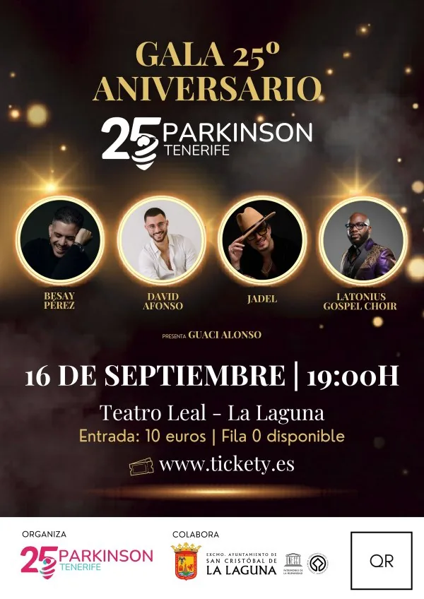 Gala 25º Aniversario - Párkinson Tenerife — Teatro y Danza en San Cristóbal de La Laguna, Tenerife