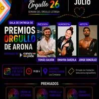 Gala Entrega de Premios - Orgullo de Arona 2026 — Fiestas y Festivales en Arona, Tenerife