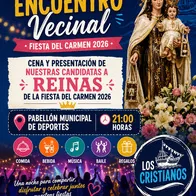 Gran Encuentro Vecinal - Fiestas del Carmen - Los Cristianos 2026 — Fiestas tradicionales / Romerías en Arona, Tenerife