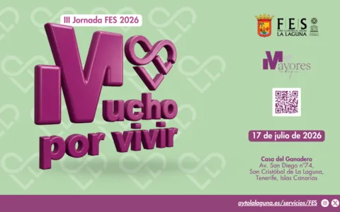 III Jornada FES 2026 'Mucho por Vivir' — Talleres y Formación en San Cristóbal de La Laguna, Tenerife