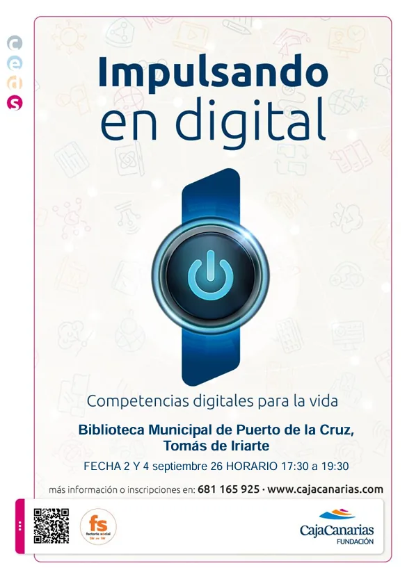 Impulsando en digital. Competencias digitales para la vida — Talleres y Formación en Puerto de la Cruz, Tenerife