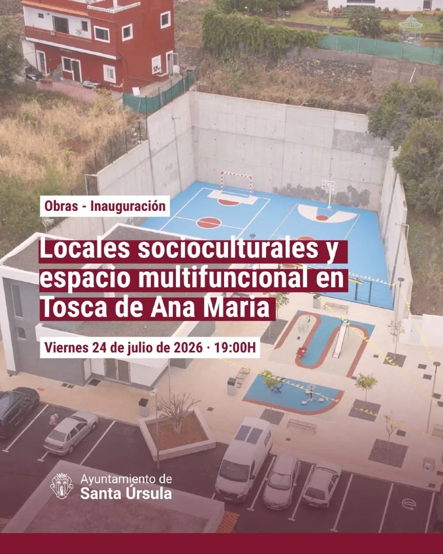 Official Opening of Locales Sociales Tosca de Ana María — Workshops & Training in Santa Úrsula, Tenerife