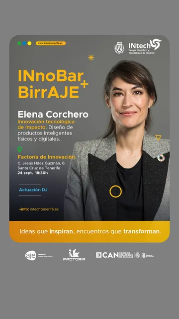INnoBar+BirrAJE – Impactful Technological Innovation: Designing Smart Physical and Digital Products — Workshops & Training in Santa Cruz de Tenerife, Tenerife