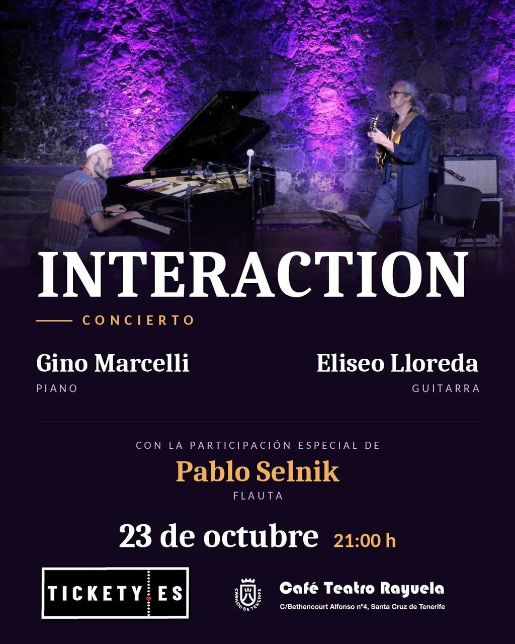 Interaction at Café Teatro Rayuela — Music in Santa Cruz de Tenerife, Tenerife