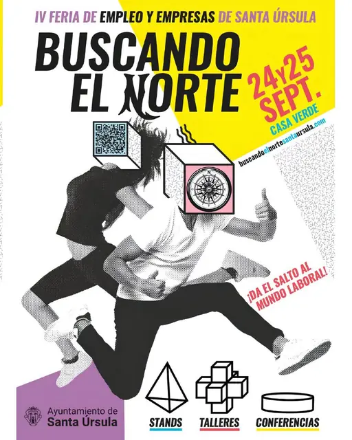IV Feria de Empleo y Empresas ‘Buscando el Norte’ — Talleres y Formación en Santa Úrsula, Tenerife
