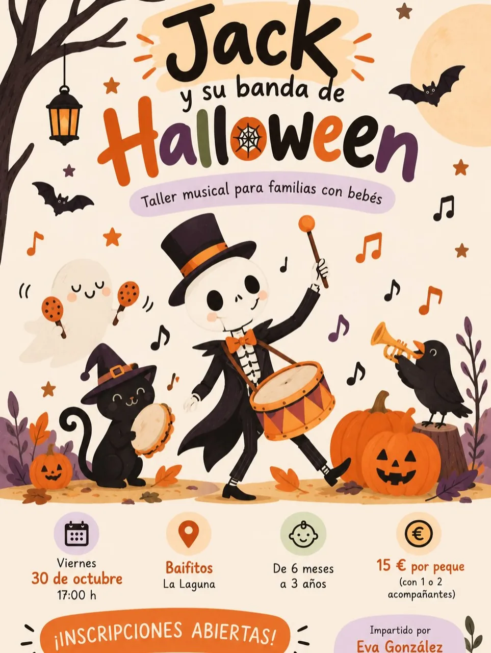 Jack y su Banda de Halloween — Infantil y Familiar en San Cristóbal de La Laguna, Tenerife