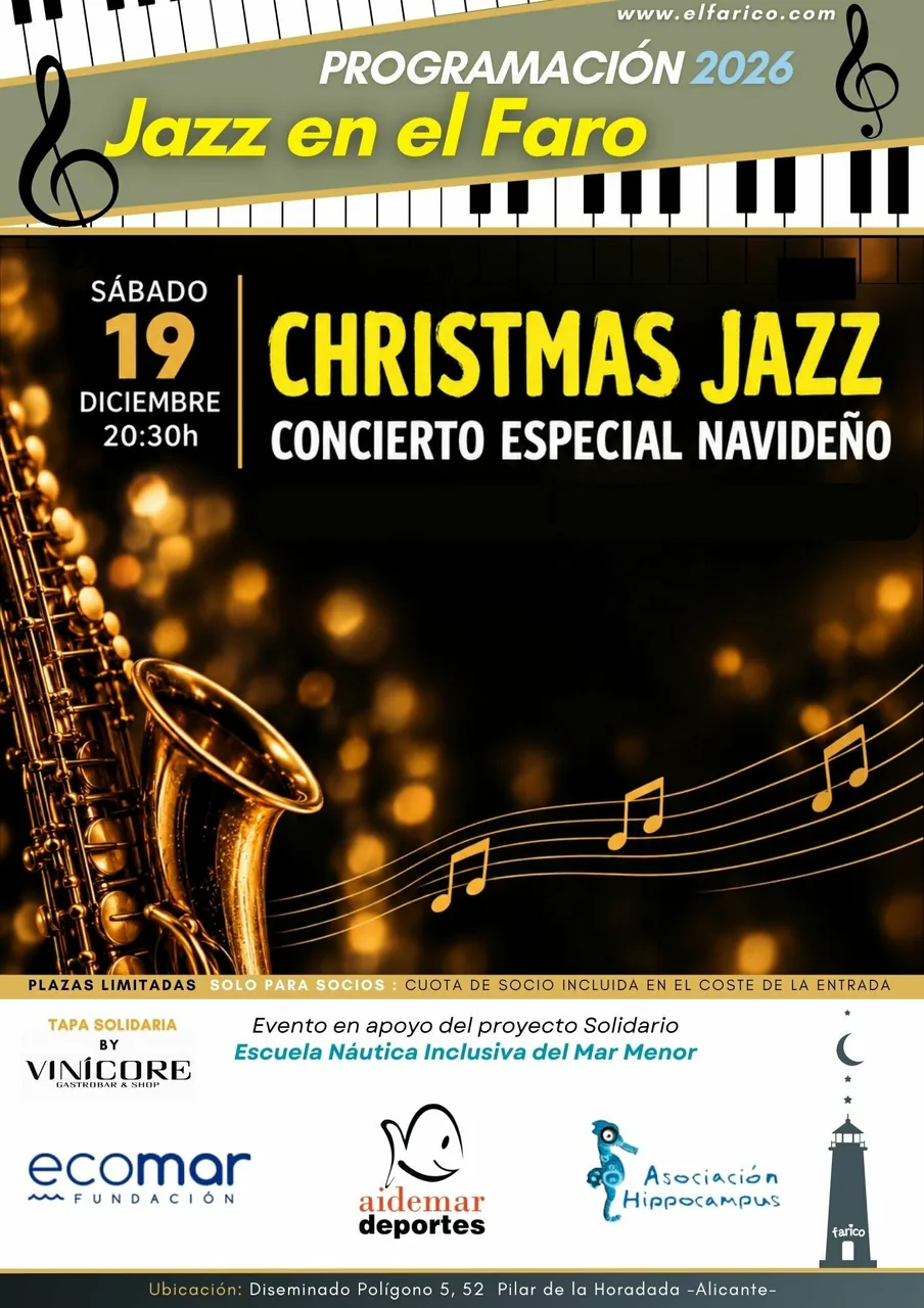 Jazz at the Lighthouse: Christmas Jazz — Music in San Cristóbal de La Laguna, Tenerife