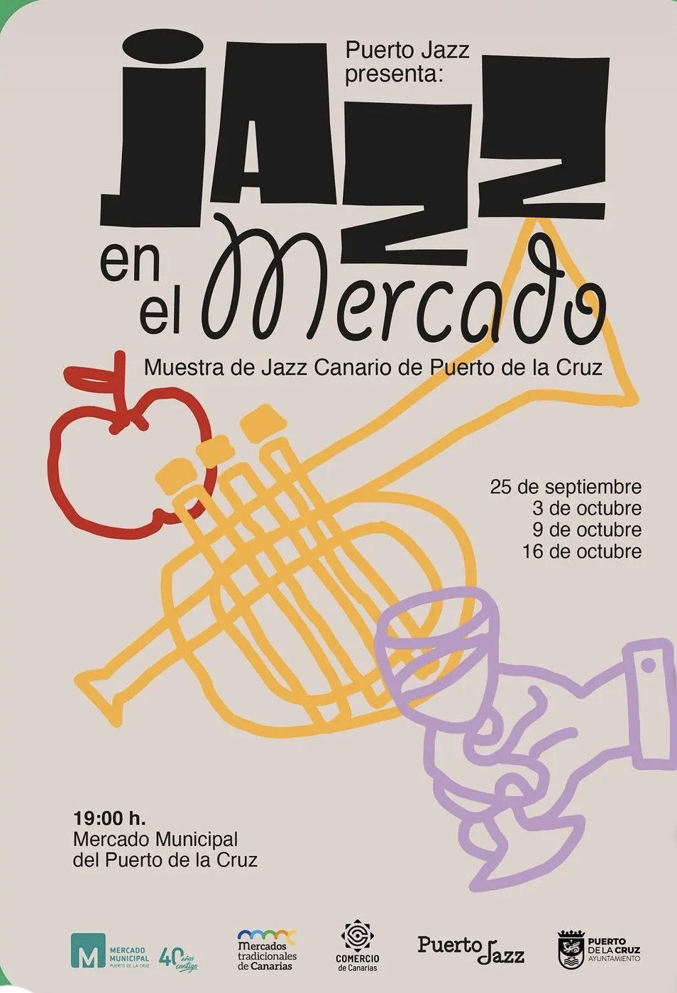 Jazz en el Mercado — Música en Puerto de la Cruz, Tenerife