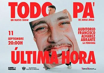 Jorge Ávila en La Perdoma — Teatro y Danza en La Orotava, Tenerife