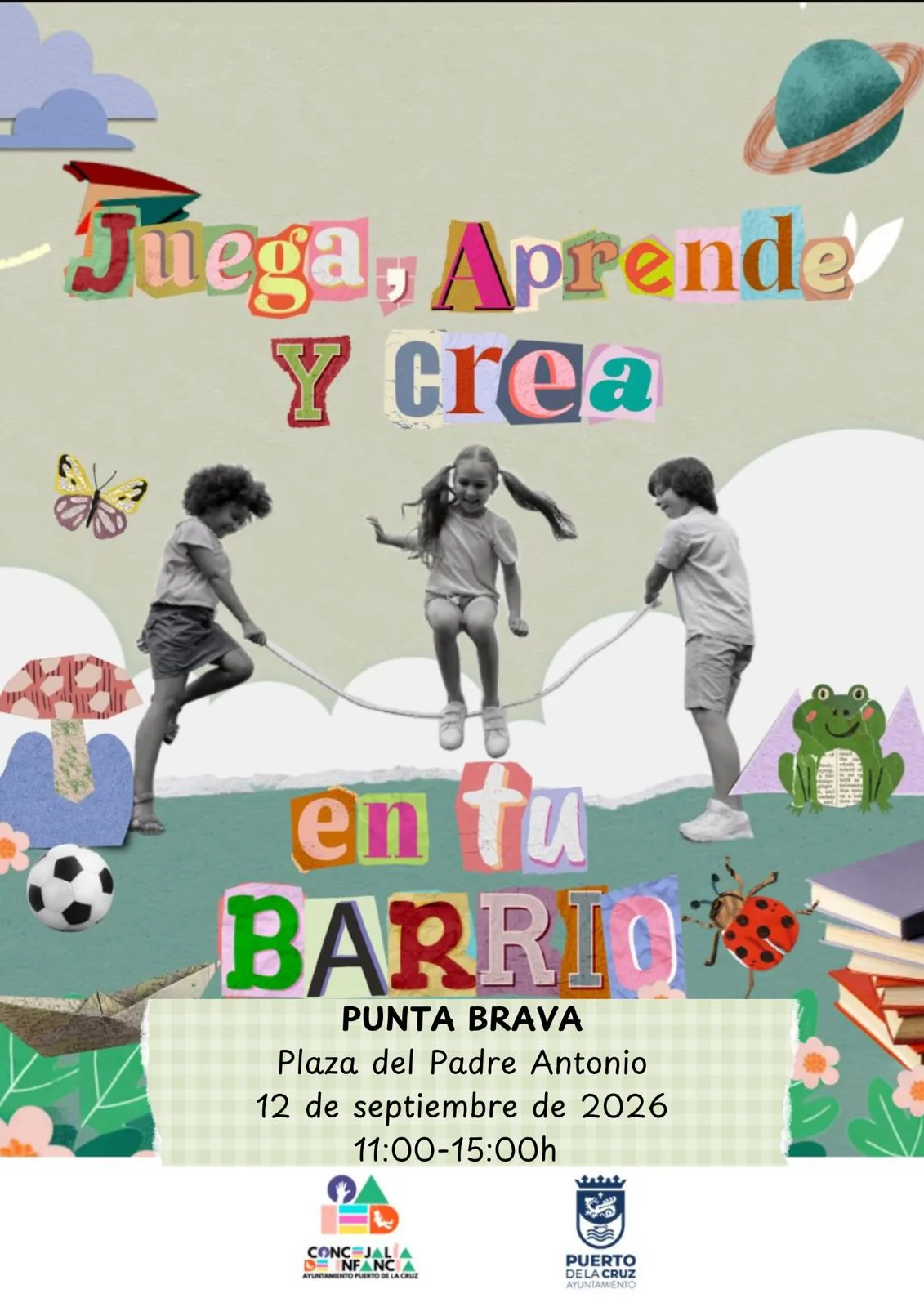 Juega, aprende y crea en Punta Brava — Infantil y Familiar en Puerto de la Cruz, Tenerife
