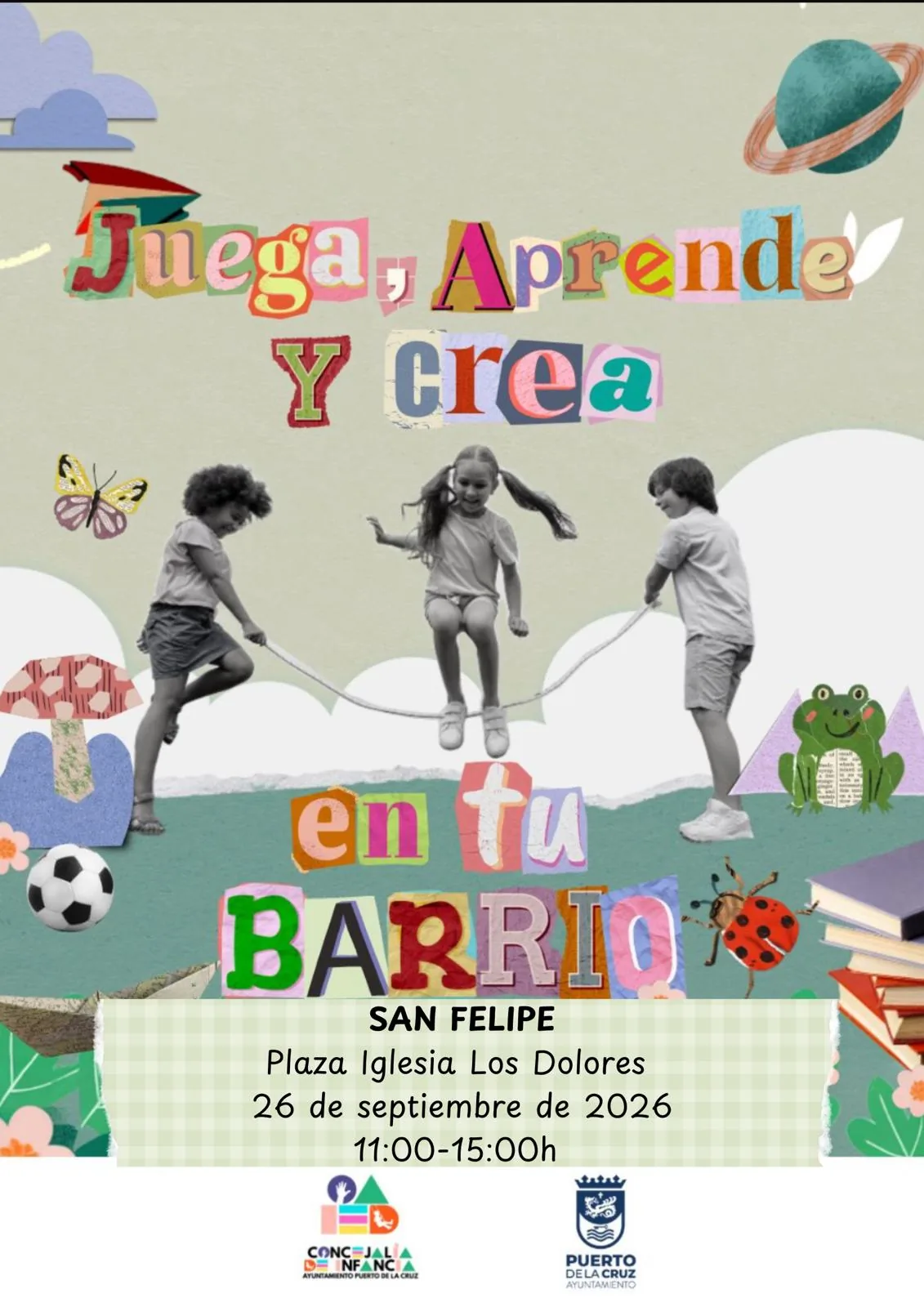 Juega, aprende y crea en San Felipe — Infantil y Familiar en Puerto de la Cruz, Tenerife