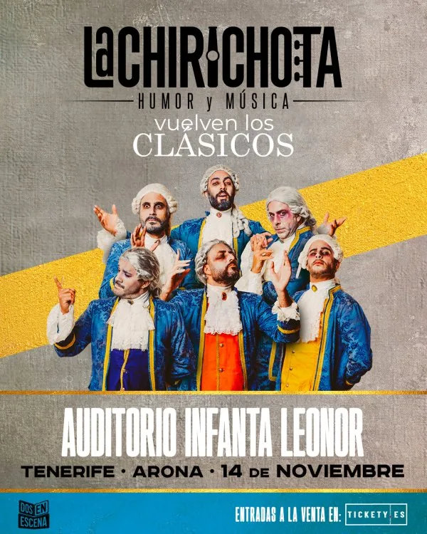 LA CHIRICHOTA EN TENERIFE — Teatro y Danza en Arona, Tenerife