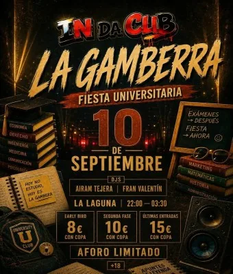 La Gamberra - Fiesta Universitaria — Fiestas y Festivales en Santa Cruz de Tenerife, Tenerife