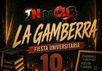 La Gamberra - The University Party at In da Club — Festivals in San Cristóbal de La Laguna, Tenerife