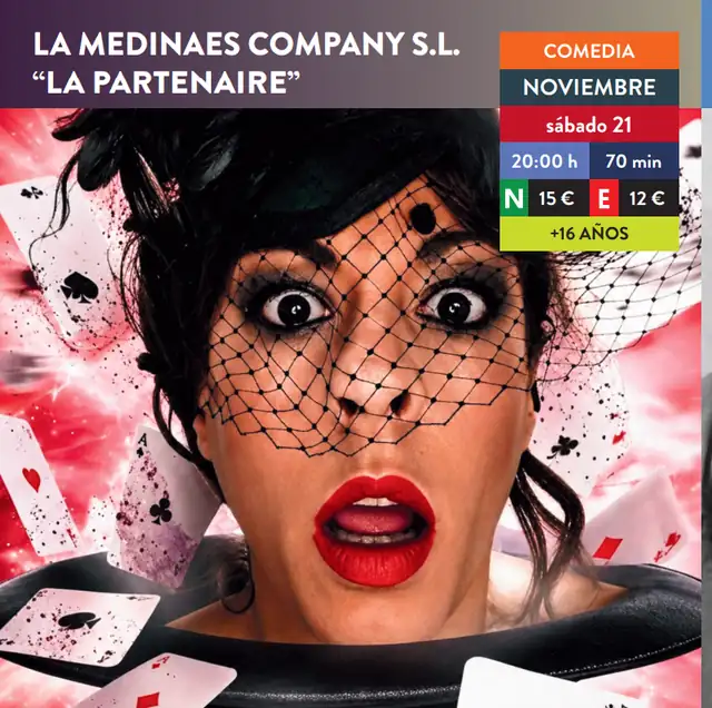 «La Partenaire» by La Medinaes Company at Teatro El Sauzal — Theatre & Dance in El Sauzal, Tenerife