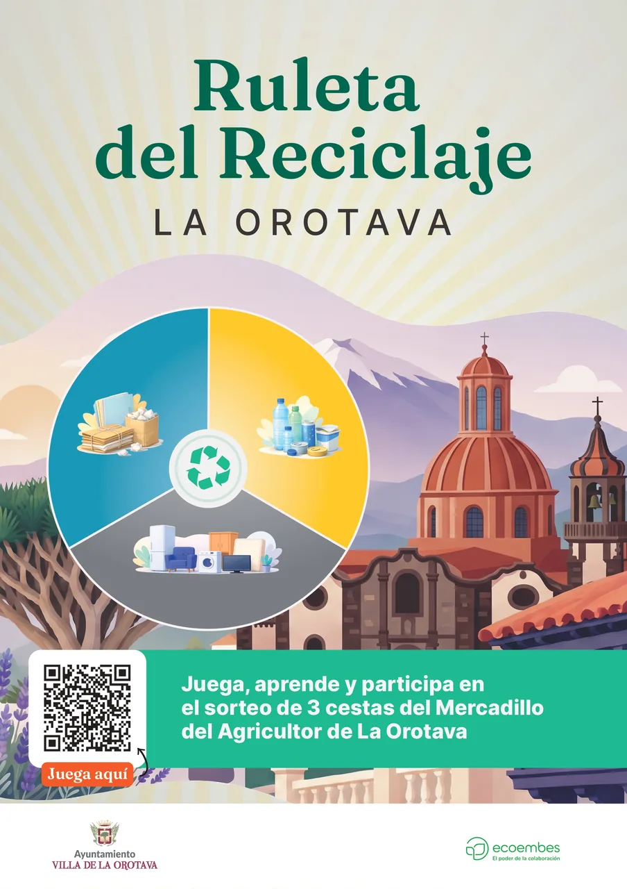 La ruleta del reciclaje — Talleres y Formación en La Orotava, Tenerife