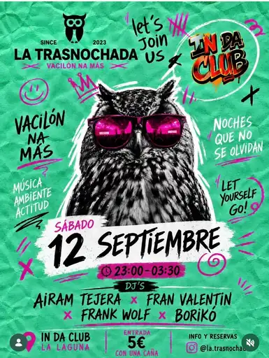 La Trasnochada — Festivals in San Cristóbal de La Laguna, Tenerife