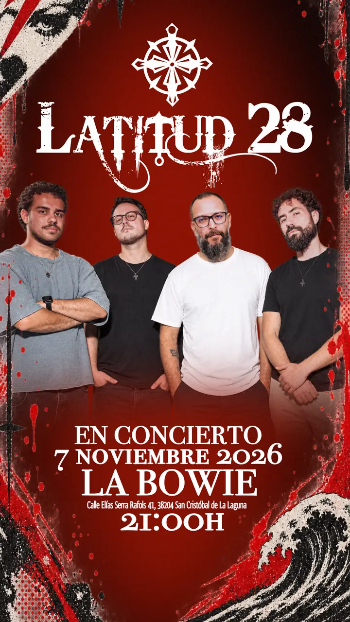 LATITUD 28 - LA BOWIE — Music in San Cristóbal de La Laguna, Tenerife