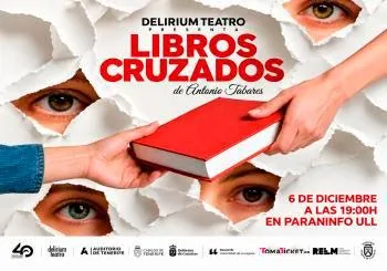 Libros Cruzados - Antonio Tabares in Tenerife — Theatre & Dance in San Cristóbal de La Laguna, Tenerife