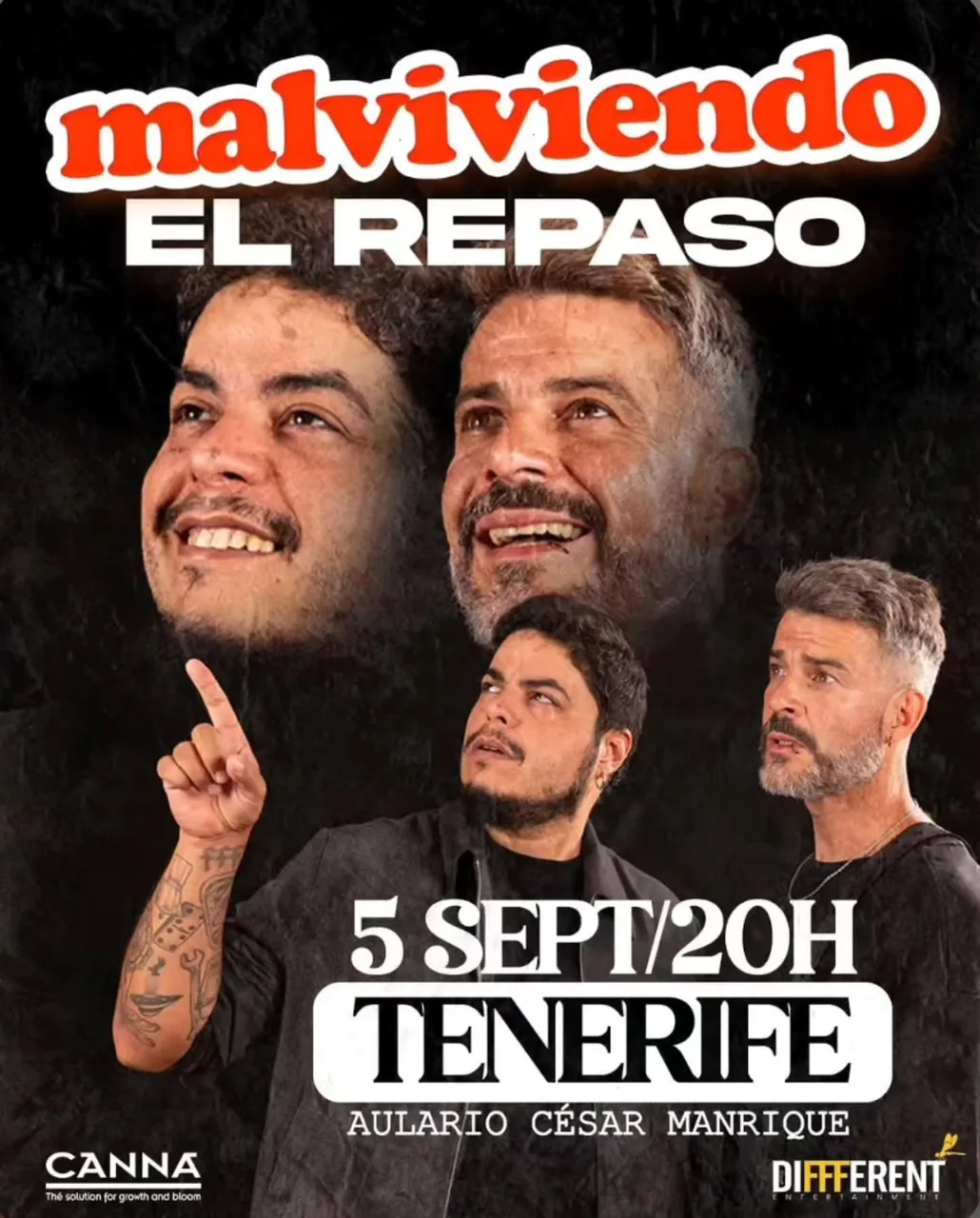 Malviviendo, el Repaso — Teatro y Danza en San Cristóbal de La Laguna, Tenerife