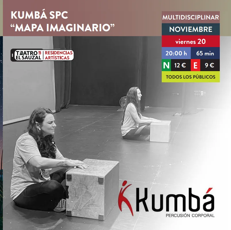 «Mapa imaginario», de la compañía Kumbá SPC, en el Teatro El Sauzal — Teatro y Danza en El Sauzal, Tenerife