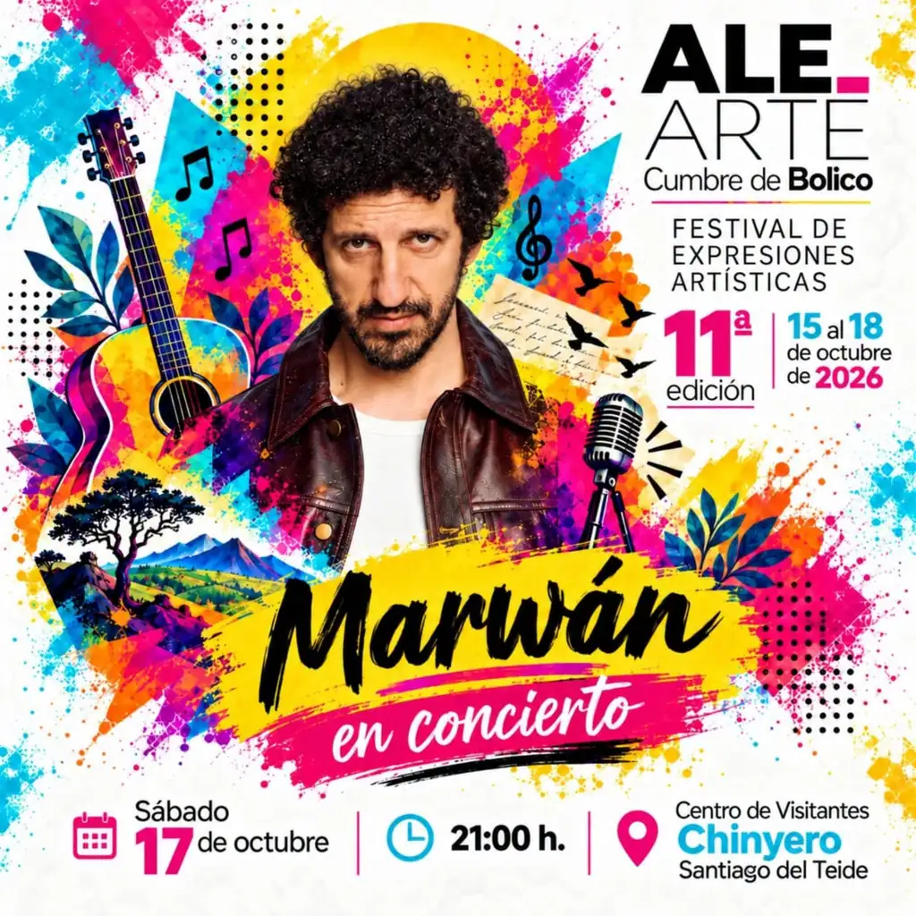 MARWAN en el Festival Ale-Arte — Música en Santiago del Teide, Tenerife