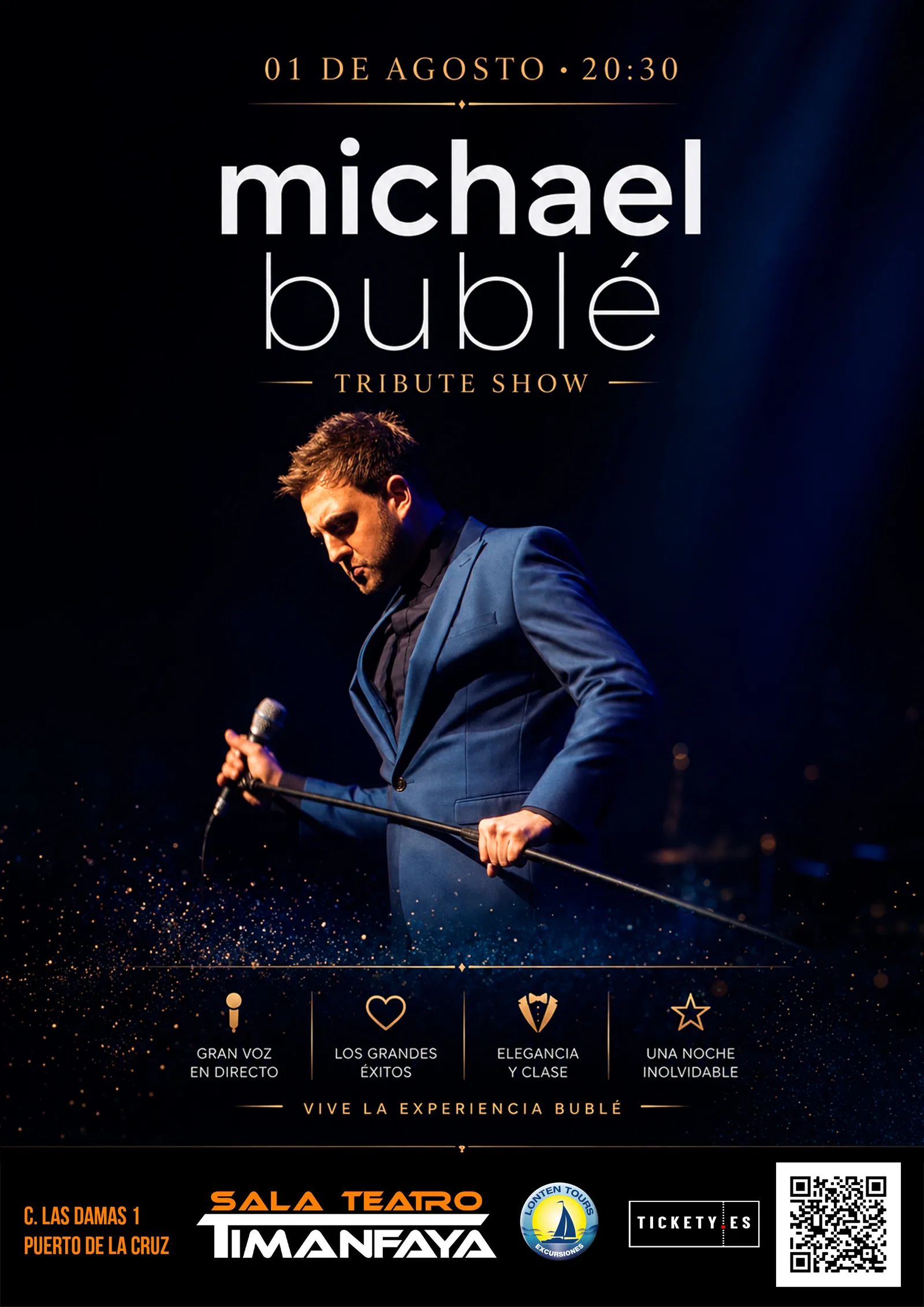 Michael Bublé - Tribute Show — Música en Puerto de la Cruz, Tenerife