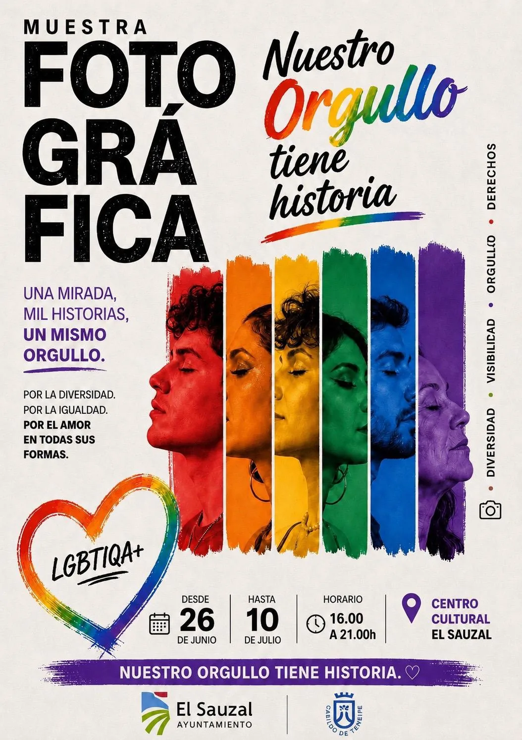 Muestra fotográfica Nuestro orgullo tiene historia — Exposiciones y Museos en El Sauzal, Tenerife
