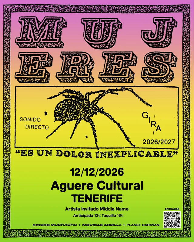 MUJERES + MIDDLE NAME — Música en Santa Cruz de Tenerife, Tenerife