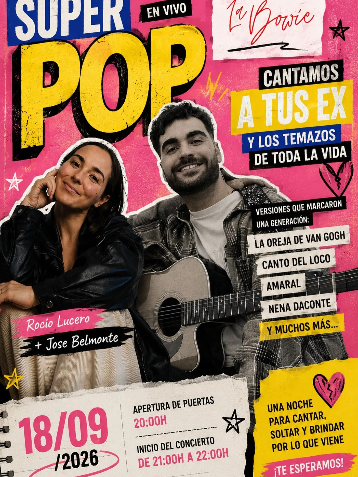 Musical Memory Night with Rocío Lucero and Jose Ba — Music in San Cristóbal de La Laguna, Tenerife