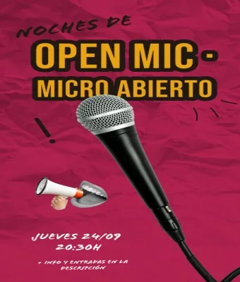 Open Mic en Santa Cruz de Tenerife — Música en Santa Cruz de Tenerife, Tenerife