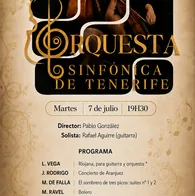 Orquesta Sinfónica de Tenerife - Concierto Julio 2026 — Música en Arona, Tenerife