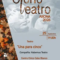 Otoño Teatro Arona 2026: Una para cinco — Teatro y Danza en Arona, Tenerife