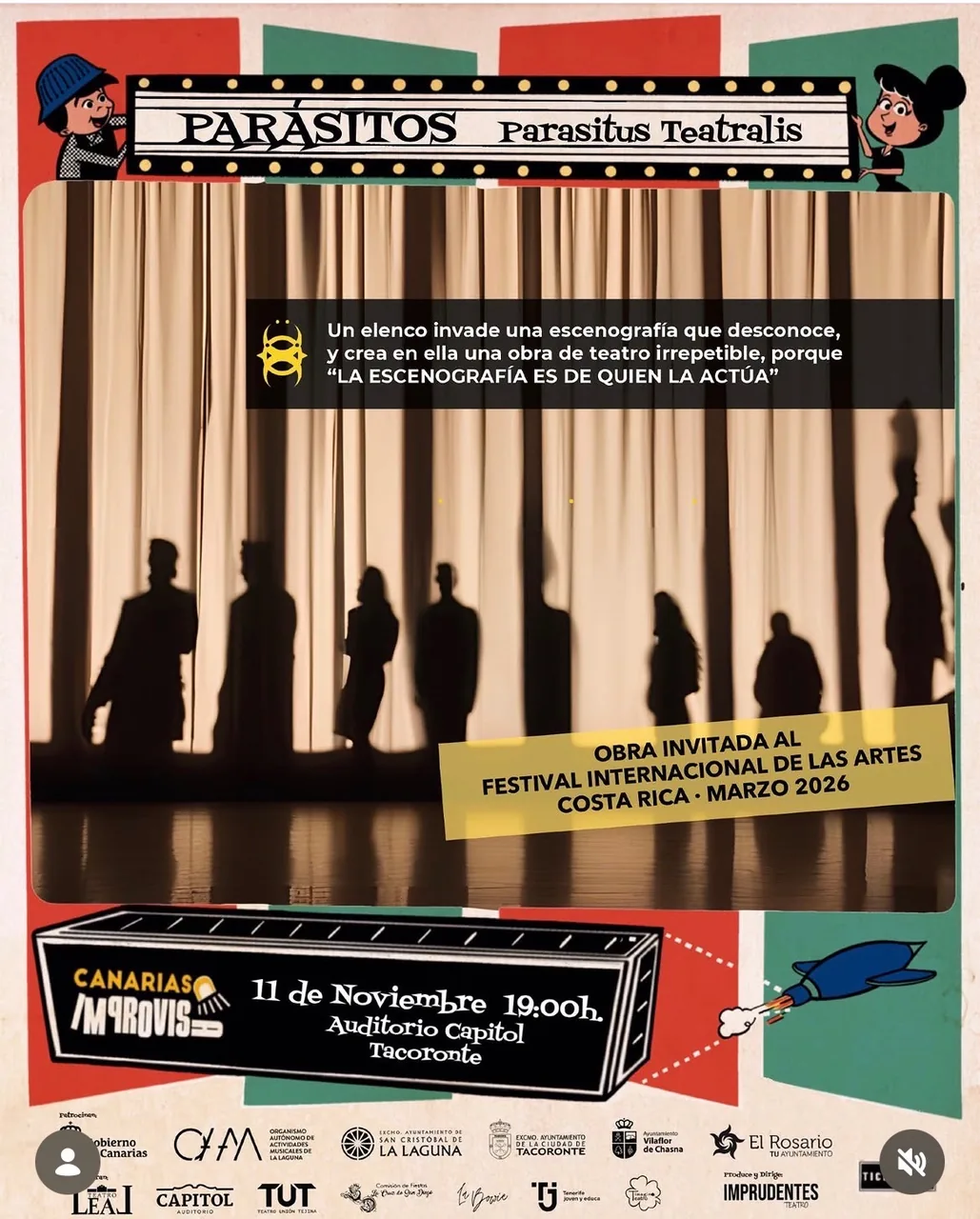 PARASITES: The Unforeseen Mutation of Spaces — Theatre & Dance in Tacoronte, Tenerife
