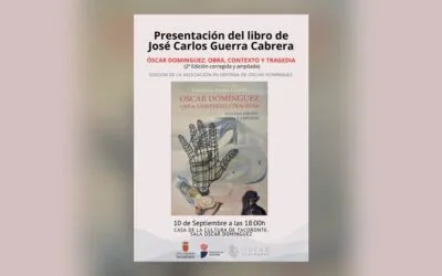 Presentación del Libro de José Carlos Guerra «Oscar Domínguez: Obra, contexto y tragedia» — Talleres y Formación en Tacoronte, Tenerife