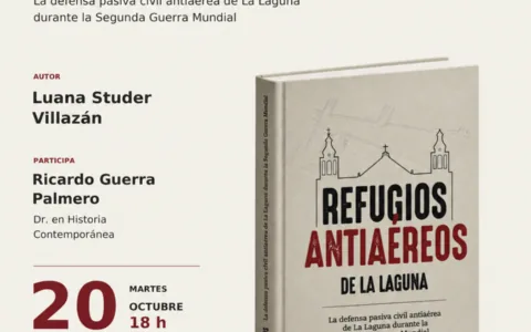 Book Launch: 'REFUGIOS ANTIAÉREOS DE LA LAGUNA' by Luana Studer — Workshops & Training in San Cristóbal de La Laguna, Tenerife
