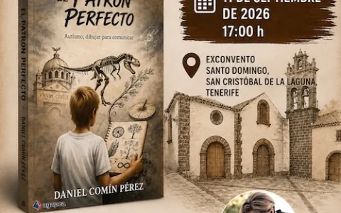 Presentación y firma de ejemplares del libro EL PATRÓN PERFECTO — Talleres y Formación en San Cristóbal de La Laguna, Tenerife